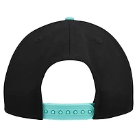 Men's New Era Black New York Liberty Bold Arch COOLERA 9FORTY A-Frame M-Crown Adjustable Hat