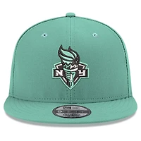Men's New Era Turquoise New York Liberty 9FIFTY Snapback Hat