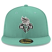 Men's New Era  Turquoise York Liberty Team 59FIFTY Fitted Hat