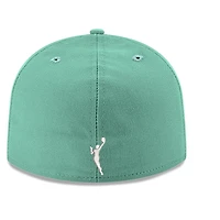 Casquette ajustée New Era turquoise pour homme York Liberty Team 59FIFTY