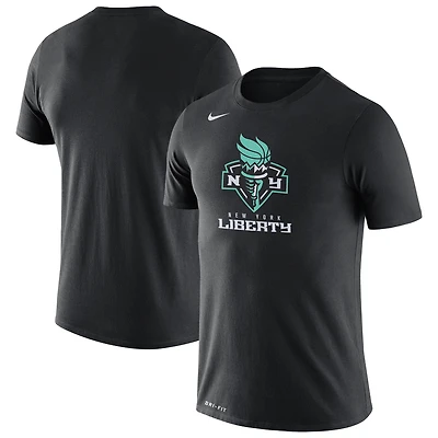 T-shirt Nike Performance noir avec logo New York Liberty pour homme