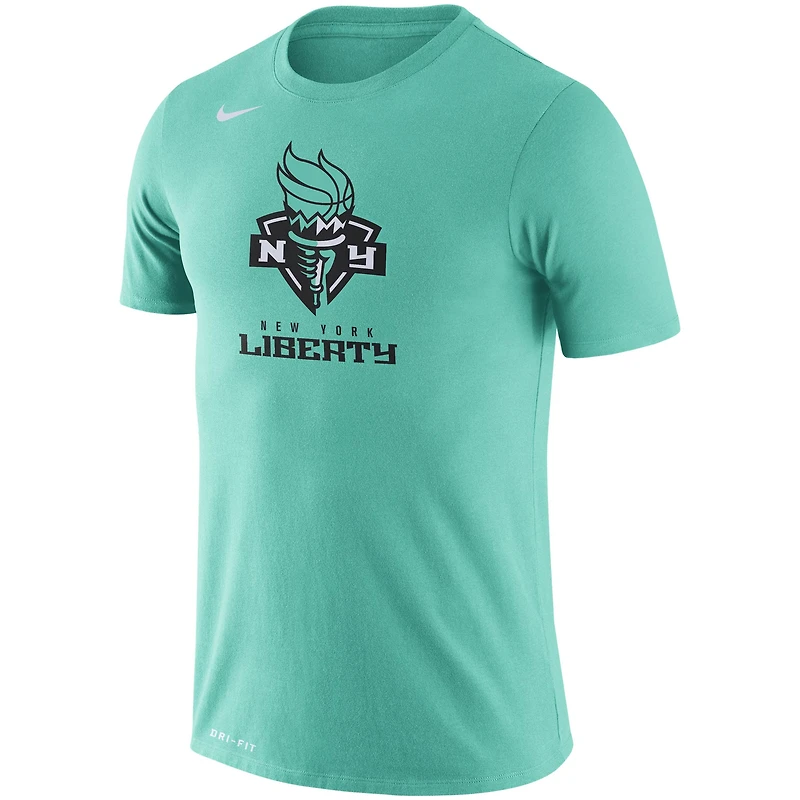 T-shirt Nike New York Liberty Logo Performance vert menthe pour homme