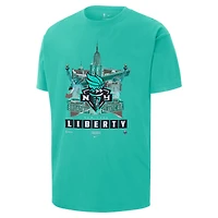 T-shirt Nike Mint New York Liberty Original Content Max90 pour homme