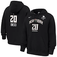 Men's Nike Sabrina Ionescu Black New York Liberty Explorer Edition Name & Number Hoodie