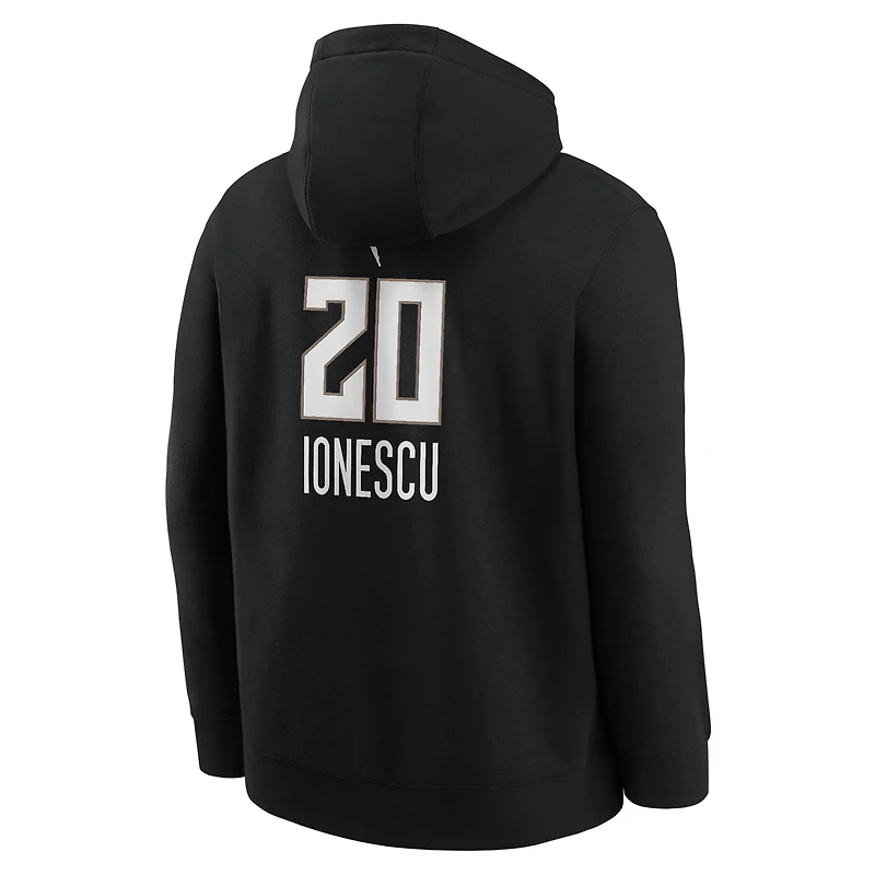 Sweat à capuche Nike Sabrina Ionescu noir pour homme, édition New York Liberty Explorer, avec nom et numéro