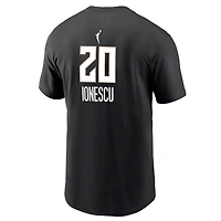 Men's Nike Sabrina Ionescu Black New York Liberty Name & Number T-Shirt