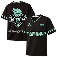 Men's round21  Black New York Liberty Soccer Jersey