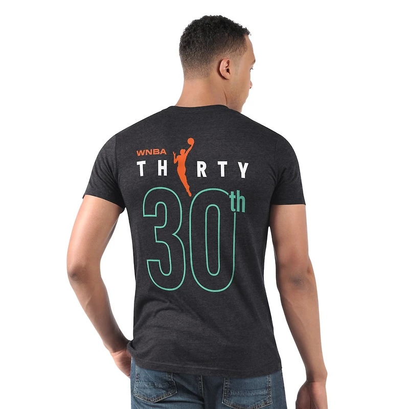 Men's Starter  Black New York Liberty WNBA 30th Anniversary Prime Time T-Shirt