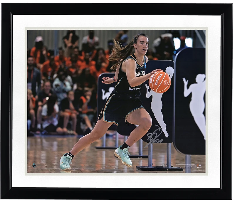 Sabrina Ionescu New York Liberty Autographed 16" x 20" All-Star Skill Challenge Photograph