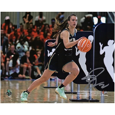 Photo dédicacée de Sabrina Ionescu (New York Liberty) au concours d'habileté All-Star (8 x 10 pouces)