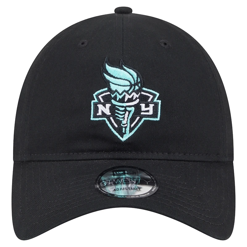 Casquette unisexe New Era noire New York Liberty 9TWENTY Established Date Side Patch