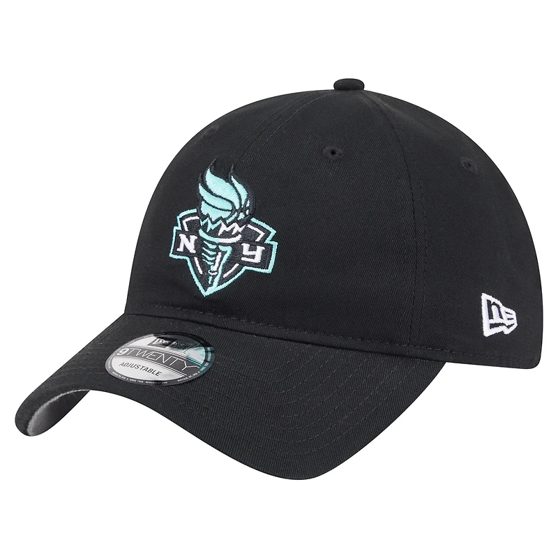 Casquette unisexe New Era noire New York Liberty 9TWENTY Established Date Side Patch