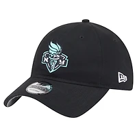 Casquette unisexe New Era noire New York Liberty 9TWENTY Established Date Side Patch