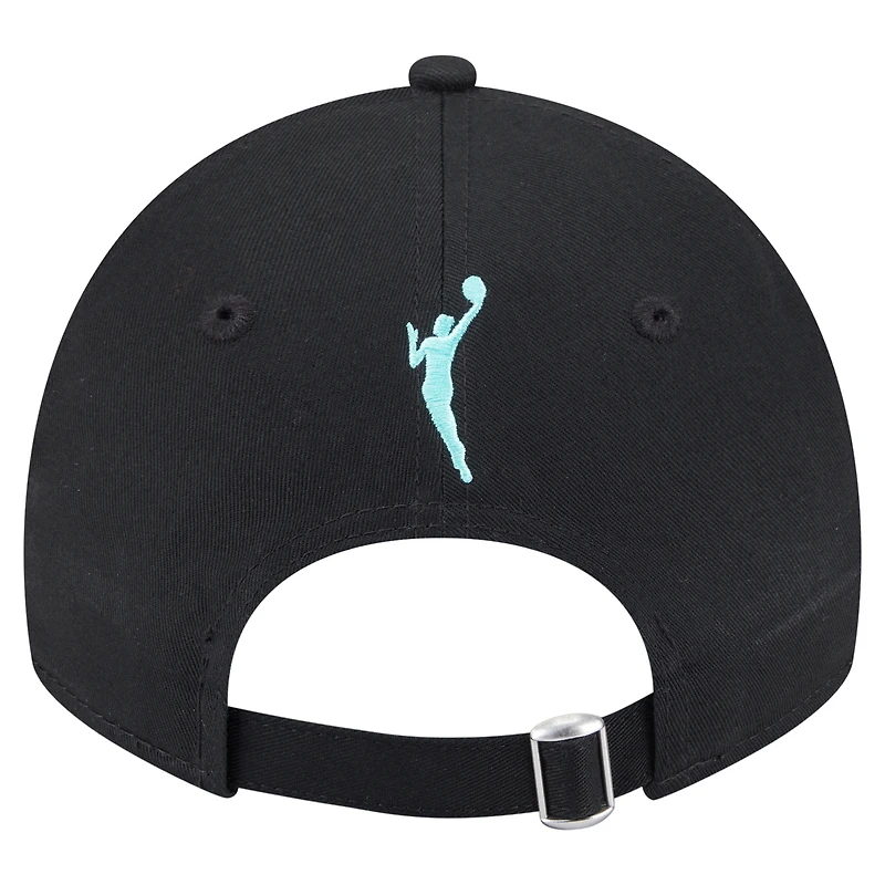 Casquette unisexe New Era noire New York Liberty 9TWENTY Established Date Side Patch