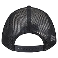 Unisex New Era  White/Black New York Liberty 9FORTY A-Frame Graphic Trucker Hat