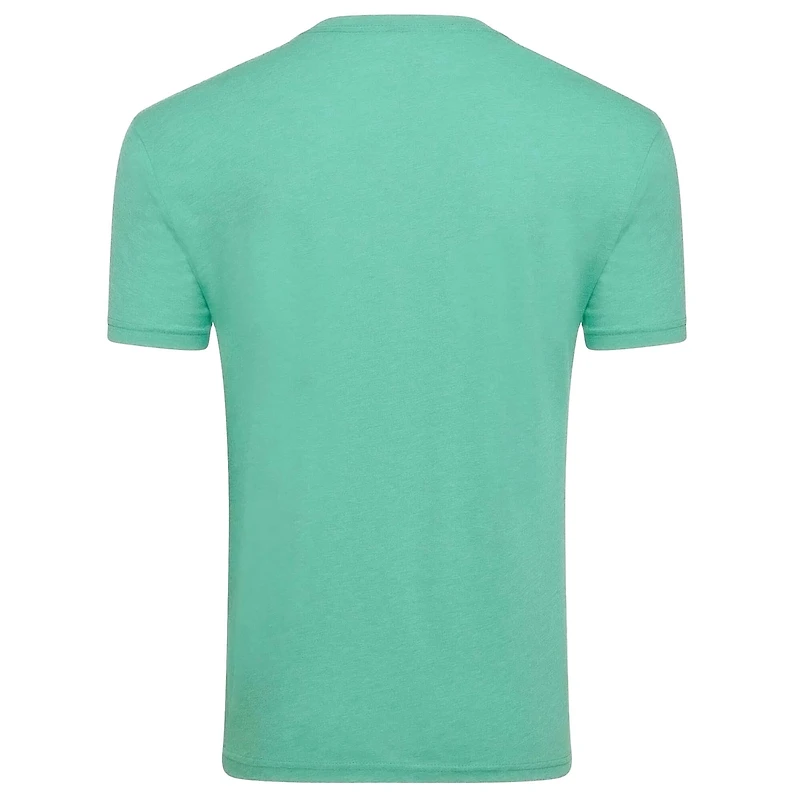 T-shirt unisexe Sportiqe Mint New York Liberty Skyline confortable en mélange de trois