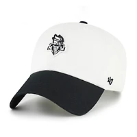 Unisex '47  White/Black New York Liberty Contemporary Two-Tone Clean Up Adjustable Hat