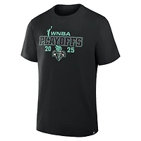 Unisex Fanatics  Black New York Liberty 2025 WNBA Playoffs T-Shirt
