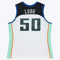 Unisex Mitchell & Ness Rebecca Lobo White New York Liberty 1997 Swingman Jersey - Court Origins