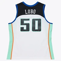 Maillot Swingman unisexe Mitchell & Ness Rebecca Lobo blanc New York Liberty Court Origins