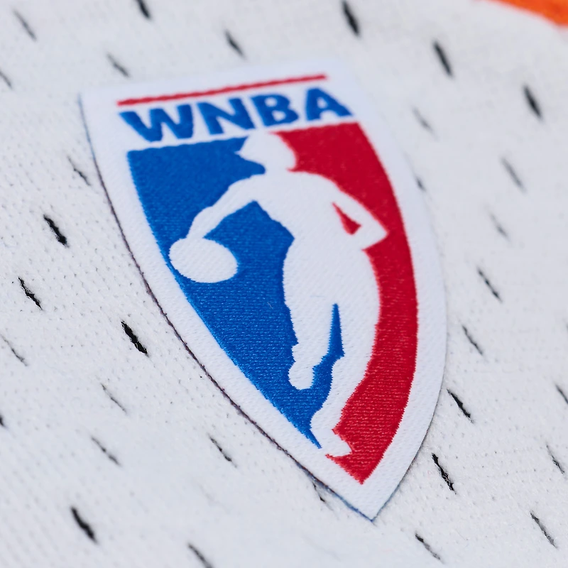 Maillot Swingman unisexe Mitchell & Ness Rebecca Lobo blanc New York Liberty Court Origins