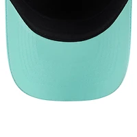 Unisex New Era Black/Mint New York Liberty WNBA Tip-Off 2026 Metal Badge A-Frame 9FORTY Adjustable Hat