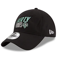Casquette ajustable unisexe New Era noire New York Liberty 2025 WNBA Playoffs 9TWENTY