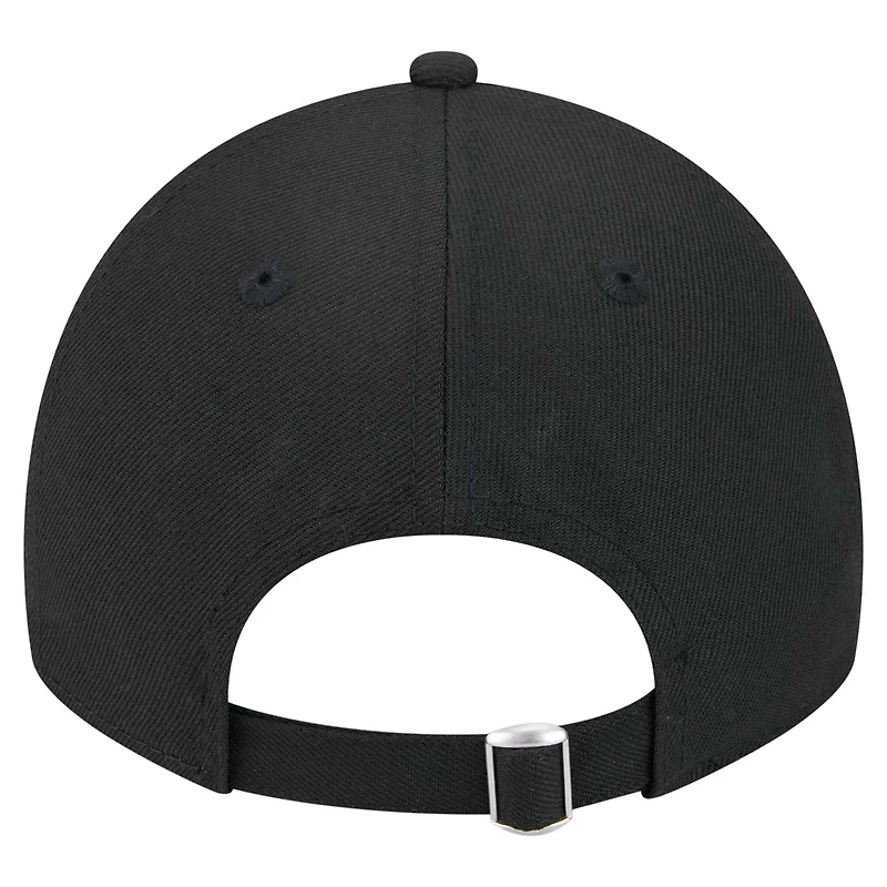 Casquette ajustable unisexe New Era noire New York Liberty 9TWENTY