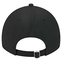 Casquette ajustable unisexe New Era noire New York Liberty 9TWENTY