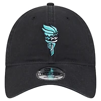 Unisex New Era Black New York Liberty Core Alt Logo 9TWENTY Adjustable Hat