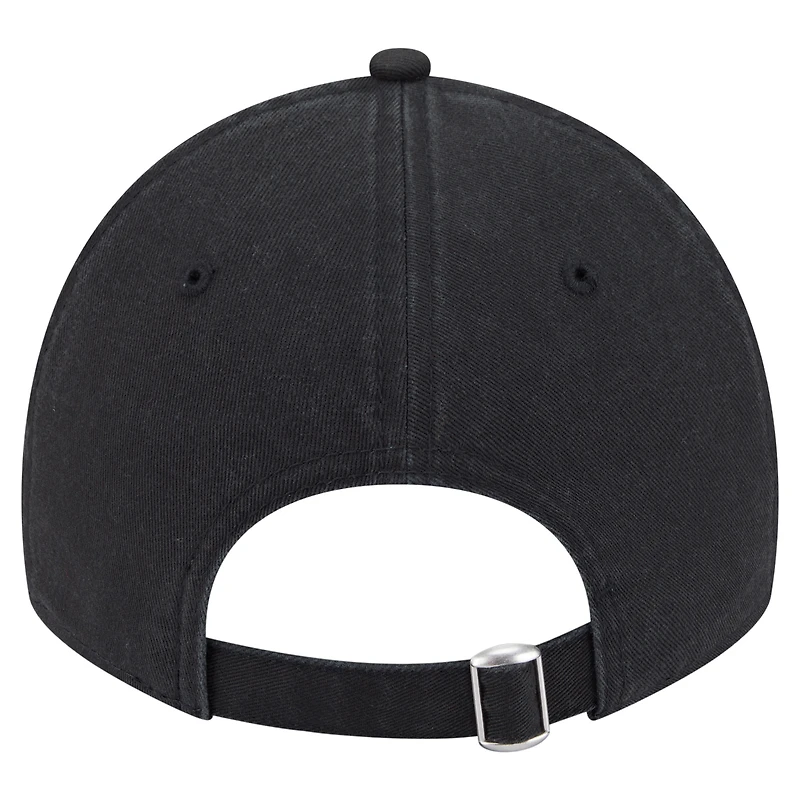 Casquette ajustable unisexe New Era noire New York Liberty Core Alt Logo 9TWENTY