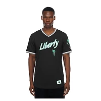 Unisex New Era  Black York Liberty Sport Classics Capsule V-Neck Fashion Jersey