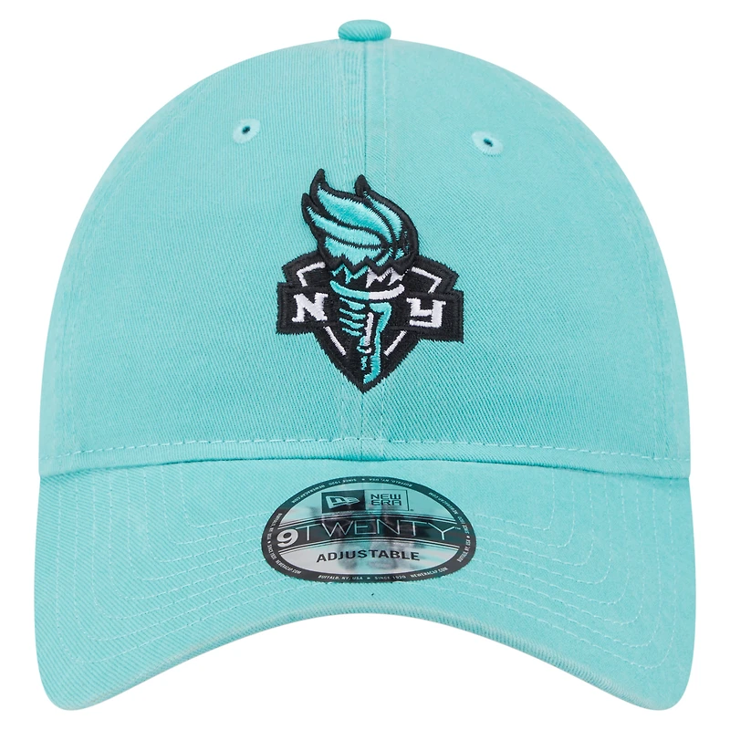 Unisex New Era Mint New York Liberty Core Alt Logo 9TWENTY Adjustable Hat