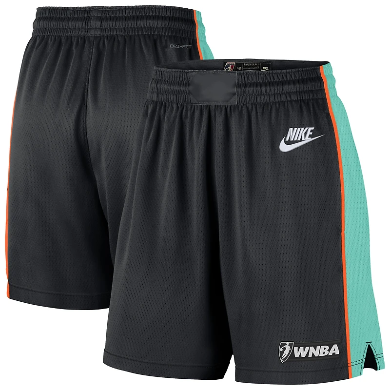 Short unisexe Nike noir New York Liberty WNBA On Court Victory Origins Edition
