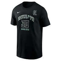 T-shirt unisexe avec nom et numéro Nike Breanna Stewart, édition New York Liberty Rebel, noir