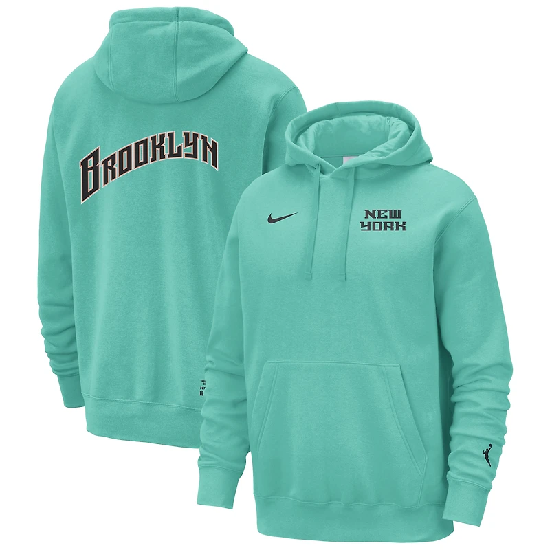 Sweat à capuche unisexe Nike New York Liberty Standard Issue Rebel Edition couleur menthe