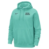Sweat à capuche unisexe Nike New York Liberty Standard Issue Rebel Edition couleur menthe