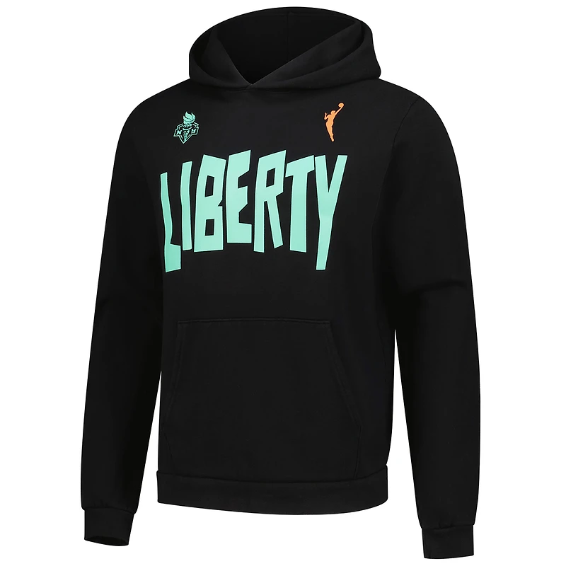 Unisex Playa Society Black New York Liberty 1997 WNBA Premium Hoodie