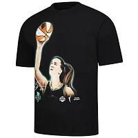 T-shirt unisexe noir Sabrina Ionescu, motif Liberty de New York, Playa Society