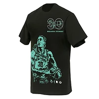 T-shirt unisexe round21 Breanna Stewart, joueur des New York Liberty, noir