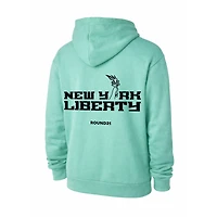 Unisex round21  Mint New York Liberty Libertylove Hoodie