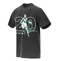 T-shirt unisexe round21 Sabrina Ionescu anthracite avec motif Liberty New York