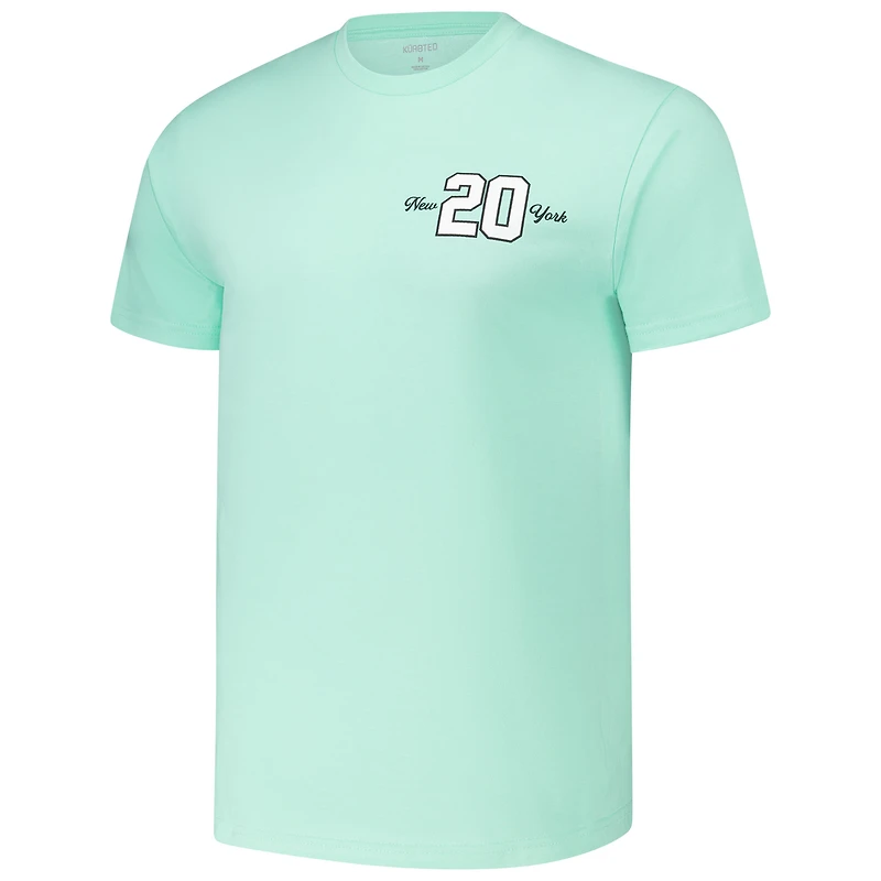 T-shirt unisexe Sabrina Ionescu Mint New York Liberty Player ID Arch