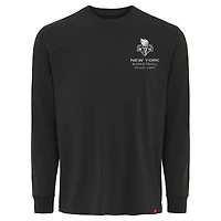 Unisex Sportiqe Anthracite New York Liberty Athletic Club Collection Sherwood Relaxed Fit Premium Long-Sleeve T-Shirt