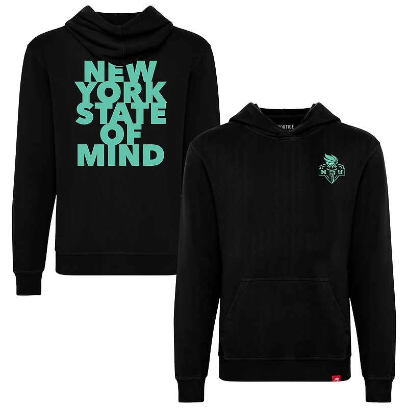 Sweat à capuche unisexe Sportiqe noir New York Liberty NY State of Mind Drake