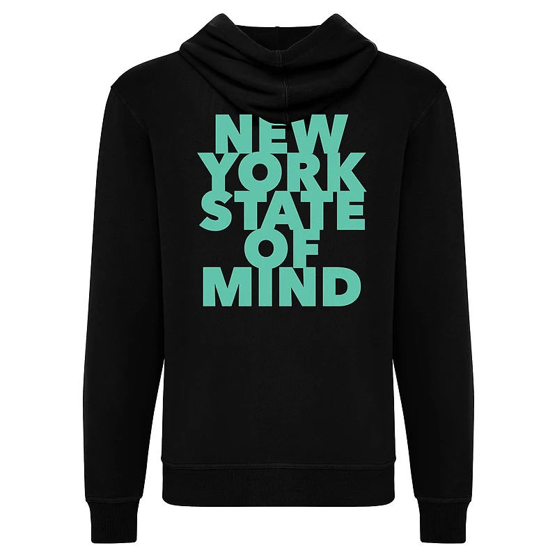 Unisex Sportiqe  Black New York Liberty NY State of Mind Drake Pullover Hoodie