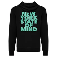 Unisex Sportiqe  Black New York Liberty NY State of Mind Drake Pullover Hoodie