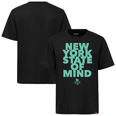 T-shirt unisexe Sportiqe noir New York Liberty State of Mind Duke