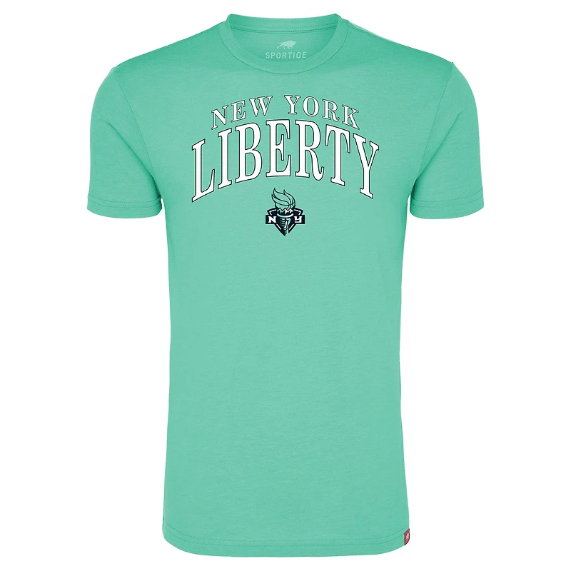 T-shirt unisexe Sportiqe menthe New York Liberty confortable