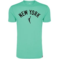 Unisex Sportiqe  Mint New York Liberty Comfy Tri-Blend T-Shirt